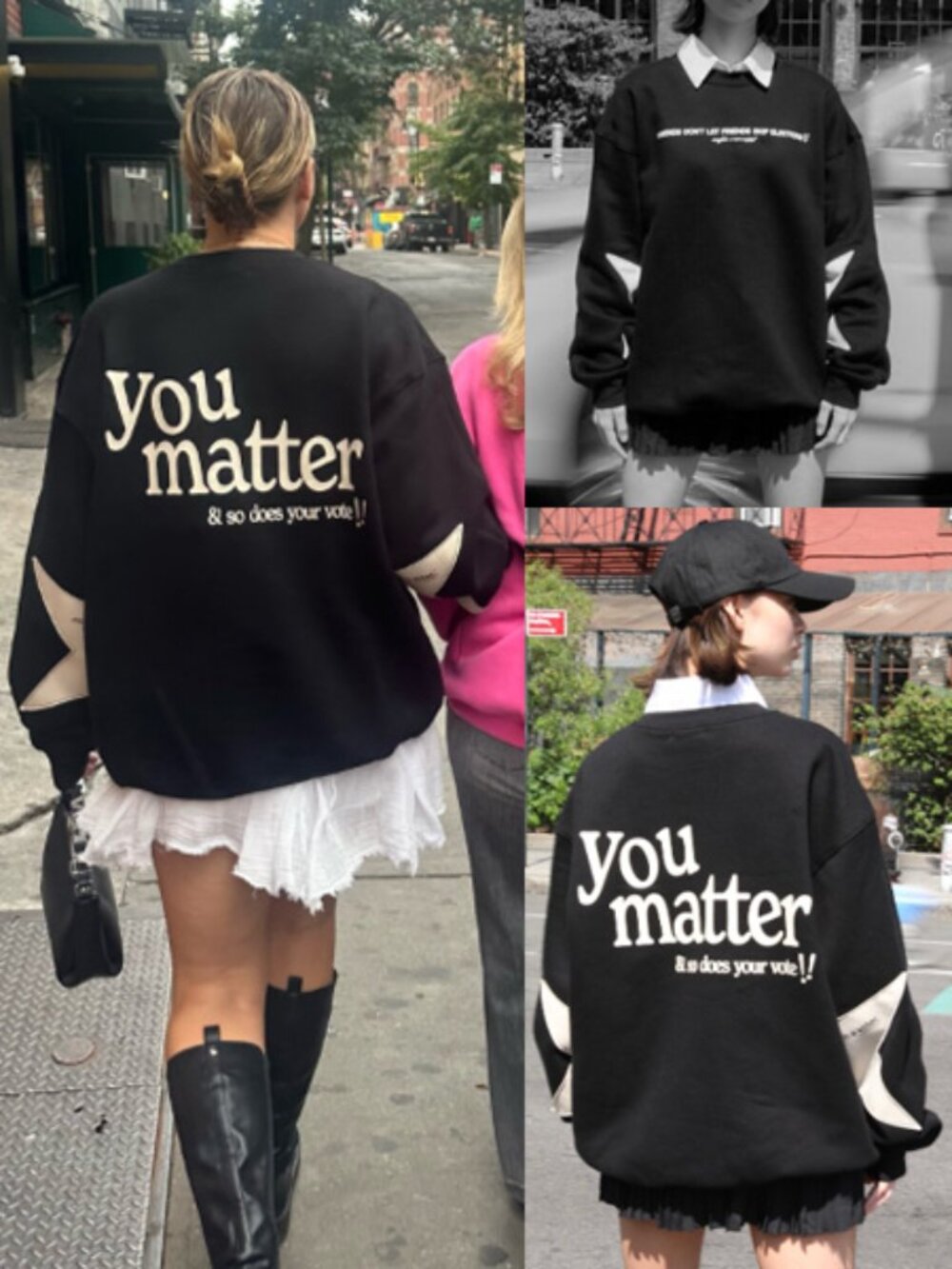 NEW The Mayfair Group x @iamavoter YOU MATTER AND SO DOES YOU VOTE S/M $108